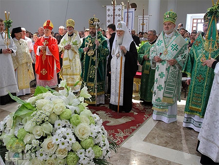 Патріарх Філарет у Патріаршому соборі відслужив Панахиду за світлої пам’яті Блаженнішого Любомира