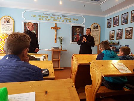 В школах Бучацької єпархії проходять духовні зустрічі