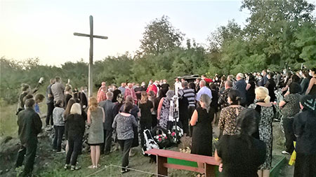 «Отець Іван для неба є живий», - о. Олег Ольховецький, канцлер єпархії, на похороні о. Івана Полевого