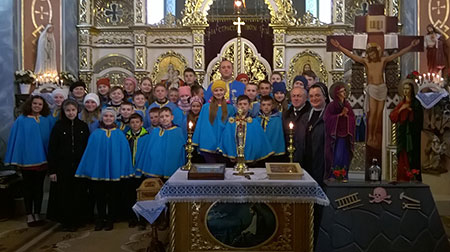 Посвята в Марійську Дружину у с. Котівка