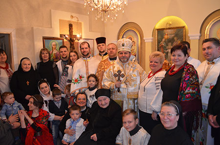 Свято Пресвятої Родини у сестер ЗСПР в м. Чорткові