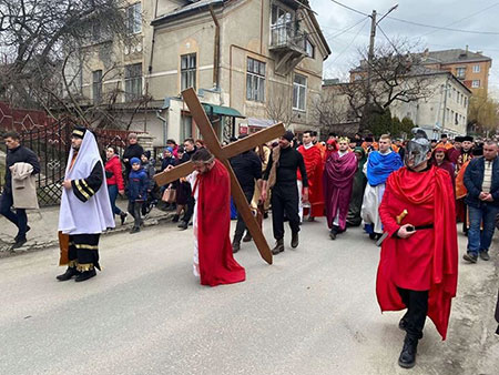 Театралізована Хресна Дорога в м. Чорткові