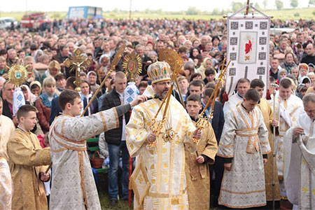 Глава УГКЦ очолив Патріаршу прощу до Грушева з нагоди тридцятої річниці об’явлення Пресвятої Богородиці