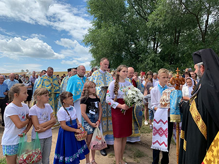 Освячення каплиці поблизу джерела «Всецариці»