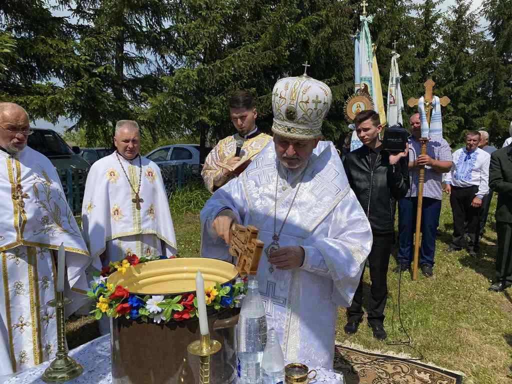 “Вся наша сила в нашій святій вірі, в молитві і зв’язку з Богом”, -Владика Дмитро під час пастирського візиту на парафію с. Вербка 