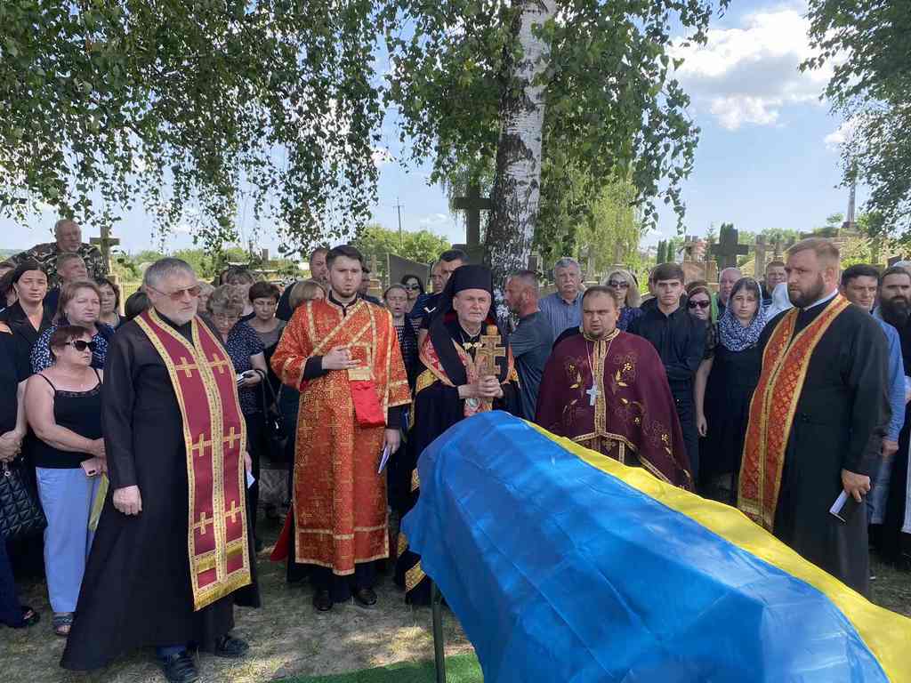 Чин Похорону воїна-героя Василя Курніцького у м. Копичинці