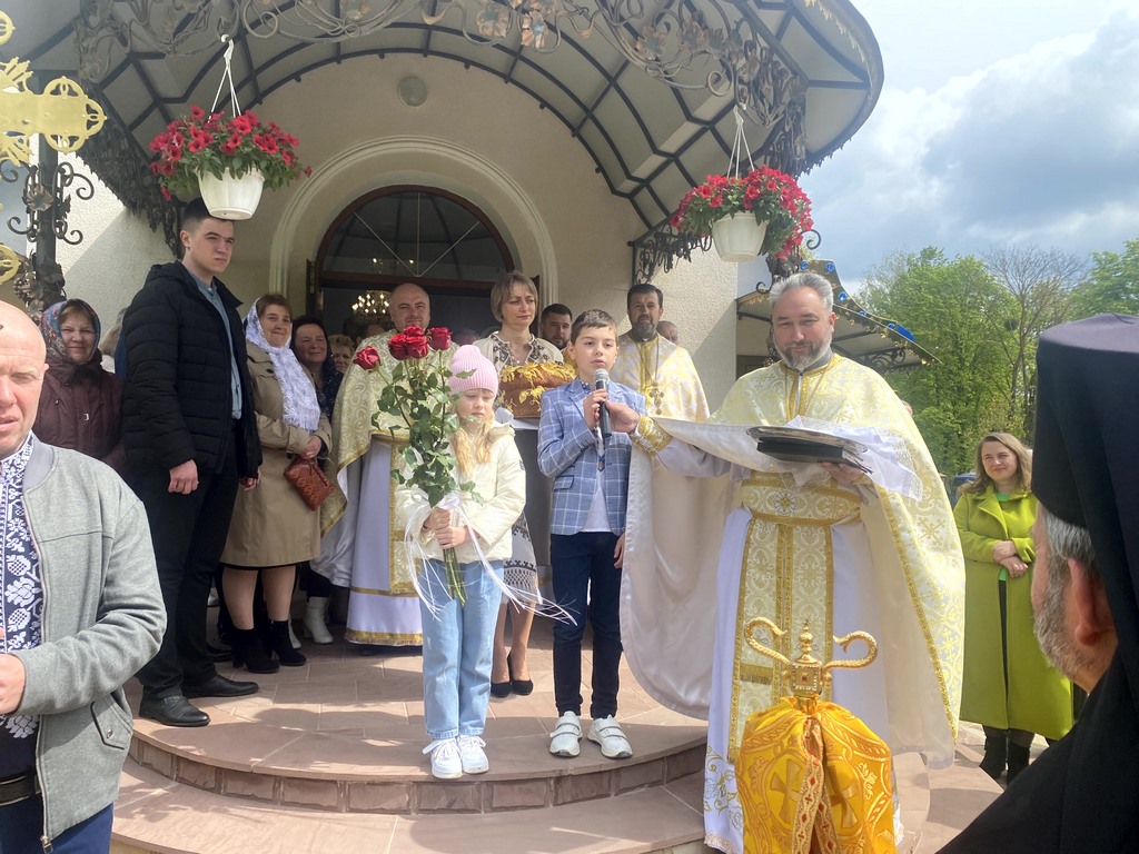 Архиєрейська Божественна Літургія в день храмового празника на парафії с. Шманьківчики