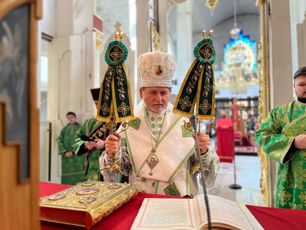 Архиєрейська Божественна Літургія в день Входу Господнього в Єрусалим