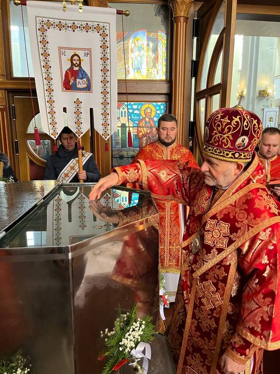 Богослужіння Навечір’я Богоявлення в катедральному соборі м. Чорткова