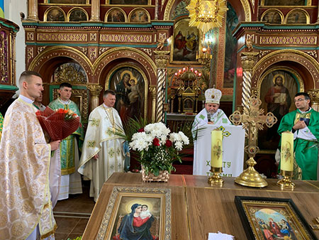 Ієрейські свячення на Зелені Свята