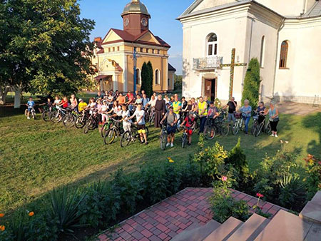 Велопроща з с. Нагірянка до Улашківської Богородиці