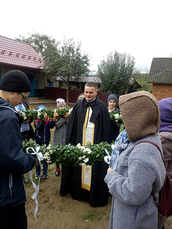 «Бажаємо вам, отче Миколаю, святого священства!», - парафіяни храму Покрови Пресвятої Богородиці с. Вільховець