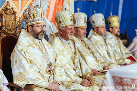 Глава УГКЦ у Старуні: «Служителем єдності Христової Церкви є не президент, не патріарх, а наступник апостола Петра – Папа Римський»