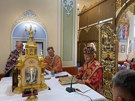 «Бачачи вас сьогодні так чисельно, переконуємося, що праця о. Івана Полевого тут була недаремна», - Влалика Димитрій